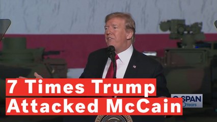 7 Times Donald Trump Attacked John McCain