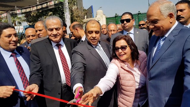 3 وزراء يفتتحون معرض زهور الربيع بحديقة الأورمان