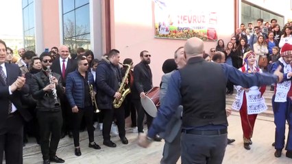 Üniversitelerde nevruz ateşi yandı - EDİRNE/KIRKLARELİ