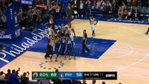 لقطة: كرة سلة: إمبيد يقود سفنتي سيكسرز للفوز على سيلتيكس