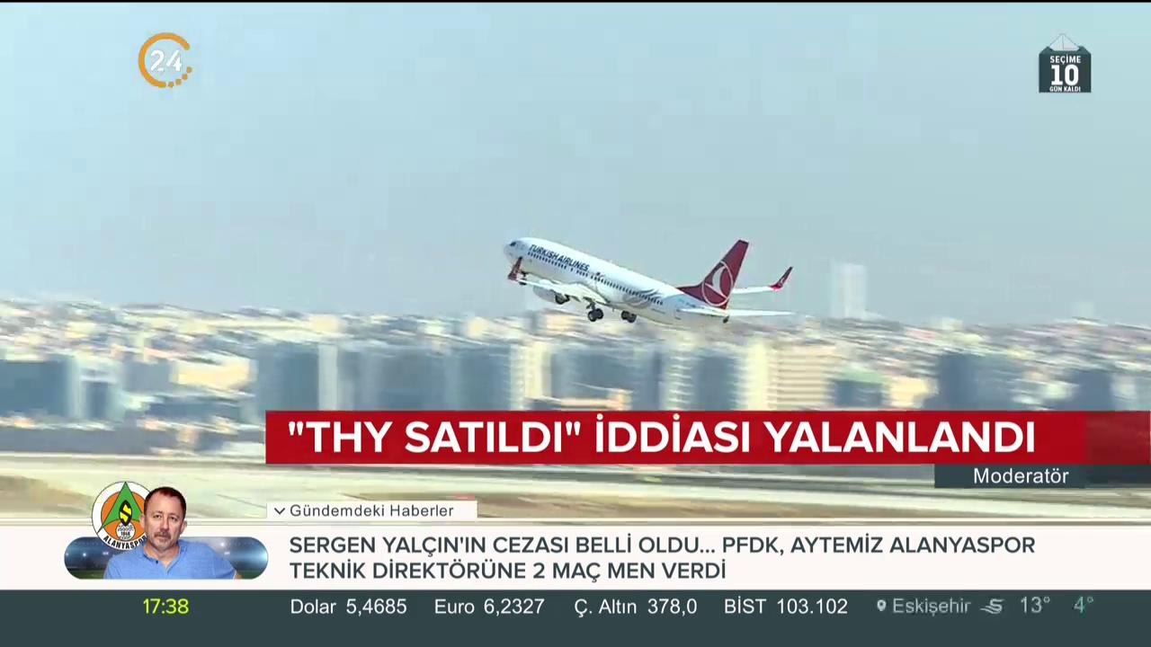 THY yalanladı
