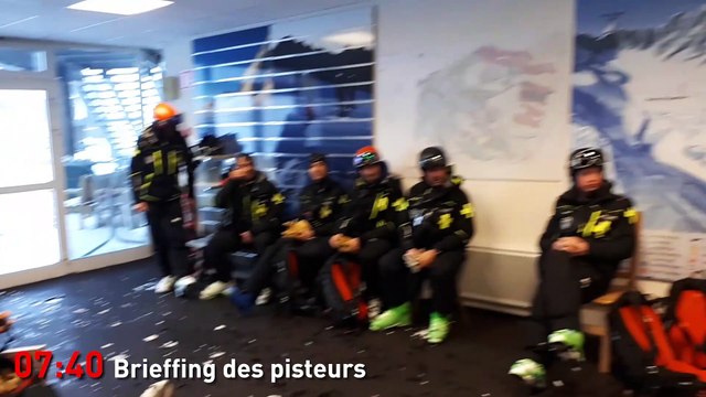 Avec les pisteurs au plus près d’un déclenchement d’avalanche