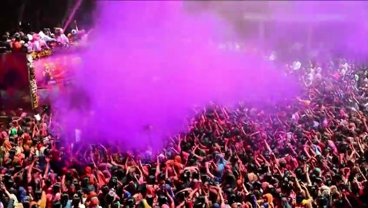 En Inde, on célèbre Holi, le "festival des couleurs"