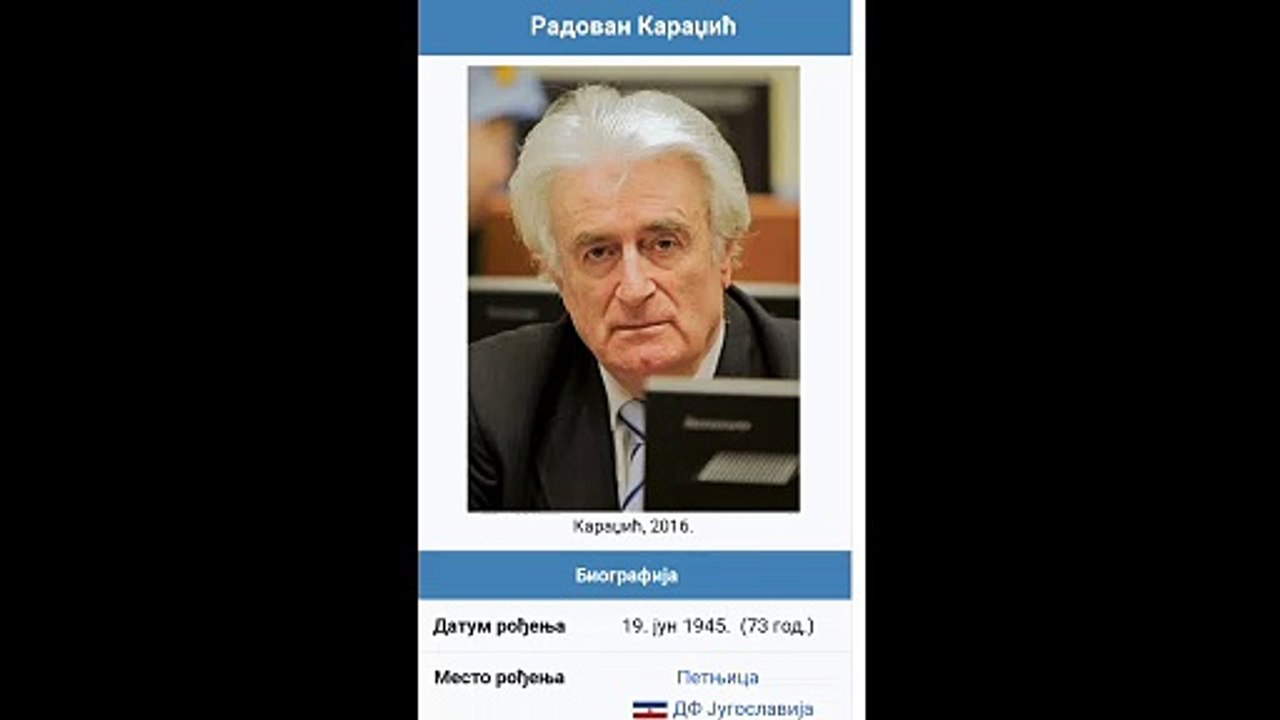 Radovan Karadzic