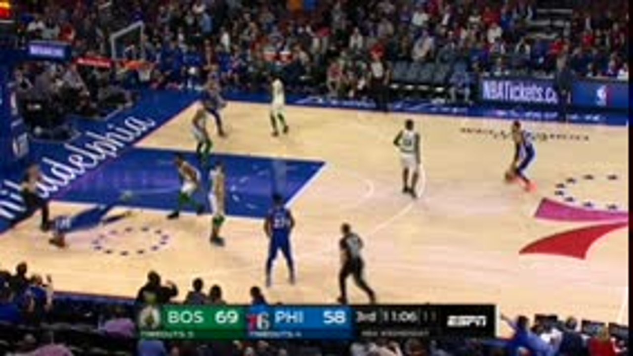 كرة سلة: أن بي آي: امبيد يقود سفنتي سيكسرز لتحقيق فوز كبير على سلتكس