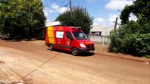 Idosa é socorrida no Bairro Santos Dumont