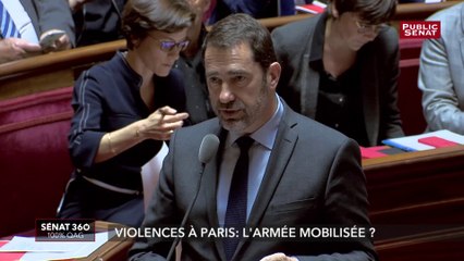 “Les militaires seront là pour épauler les forces de sécurité, pas pour gérer l’ordre public” affirme Christophe Castaner