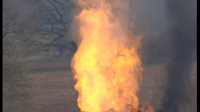 Une conduite d’air liquide endommagée à Braine-le-Comte