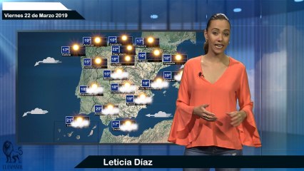 El tiempo: pronóstico para el viernes 22 de marzo