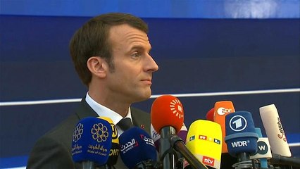 Watch: Macron gives his view on possible Brexit extension