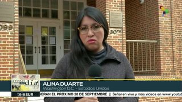 EEUU: activistas defienden embajada venezolana en Washington