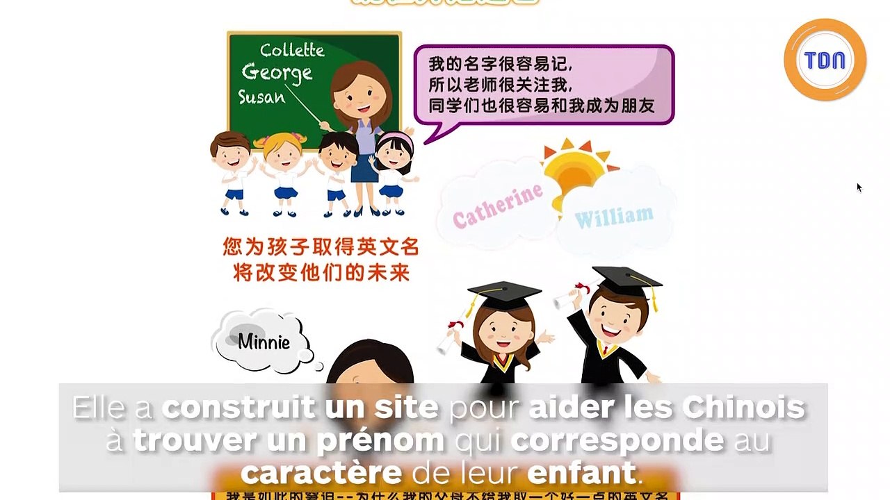 À 16 ans, elle fait fortune en choisissant les noms des bébés chinois !