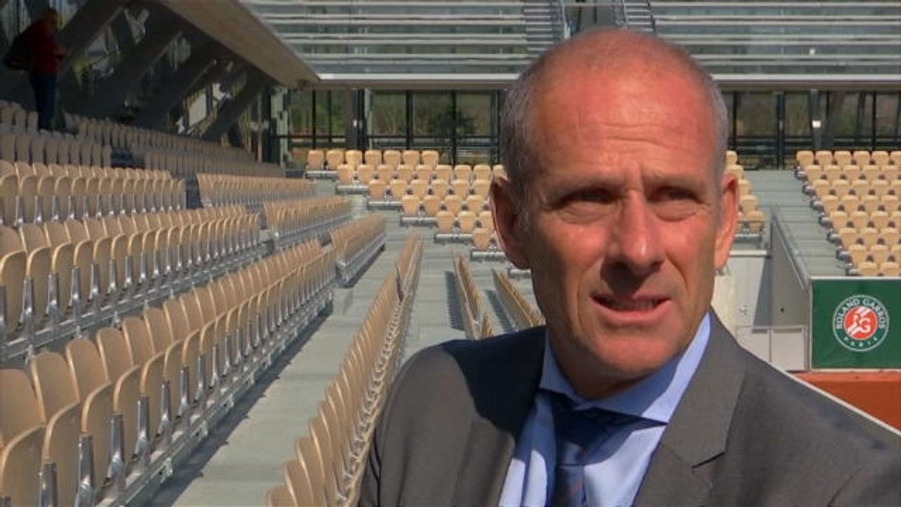 Roland-Garros - Forget : "Il y aura une ambiance électrique sur ce nouveau court"