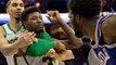 Marcus Smart Ejected For PUSHING Joel Embiid after Embiid's PETTY IG Feud With Terry Rozier!