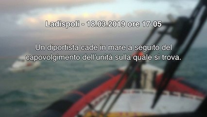 Motovedetta della Guardia Costiera salva un diportista in pericolo di vita