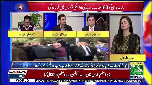 Irshad Bhatti Responds On Supreme Court's Decision To Accept Malik Riaz's 460 Arab Rupees Offer..