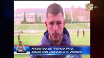 Jugadores argentinos contentos con el regreso de Messi