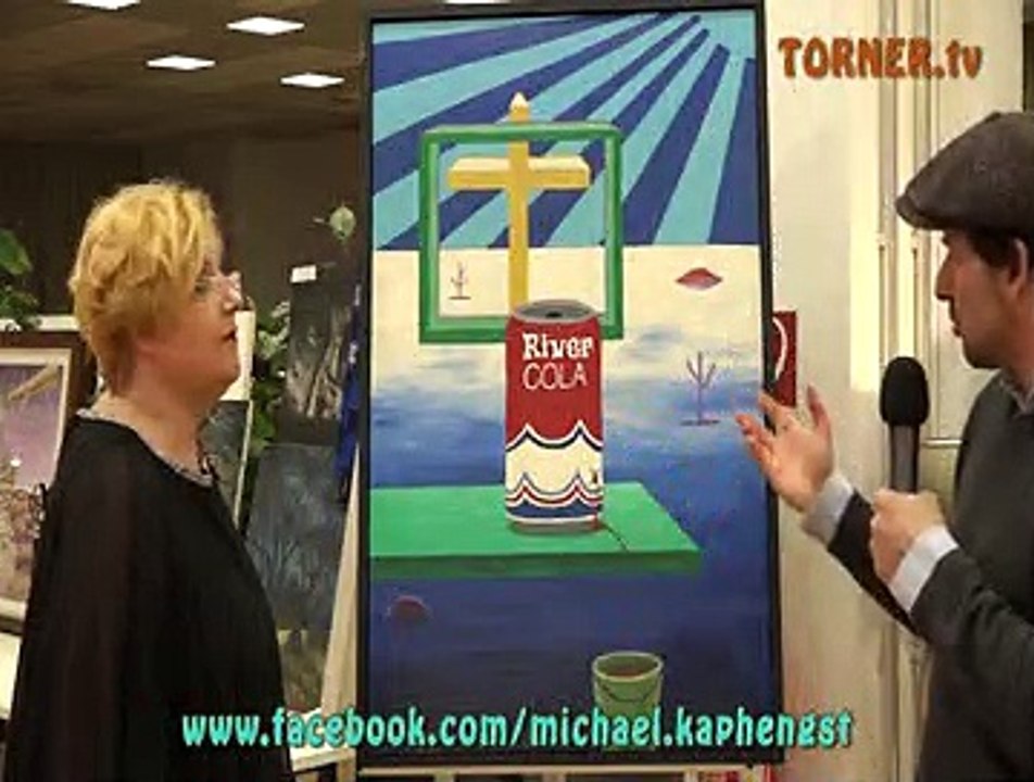 Michael Kaphengst :Bildender Künstler /Kunstausstellung BerlinTV Interview 04.02.19