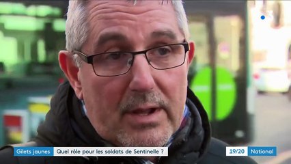 "Gilets jaunes" : les soldats de l'opération Sentinelle déployés exclusivement à la surveillance