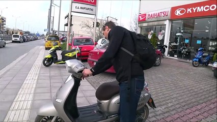 Gemini 125cc scooter (test drive)