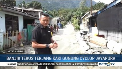 Banjir Masih Menerjang Perumahan BTN Sosial Sentani