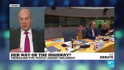 Her way or the highway? Theresa May pits 'people' against parliament