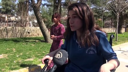 Öğrenciler empati kurmak için 'engelli' oldu - ŞANLIURFA