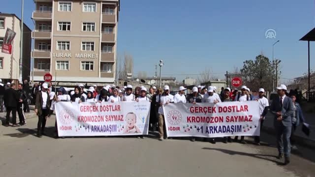 Dünya Down Sendromu Farkındalık Günü Etkinlikleri - Iğdır/kilis/