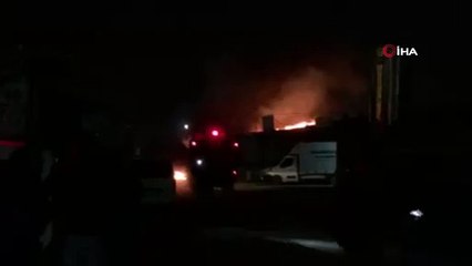 Kocaeli'de sanayi sitesinde patlama sonrası yangın: 1 ölü, 2 yaralı