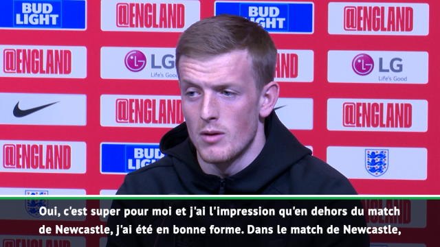 Angleterre - Pickford : Le manager me fait confiance