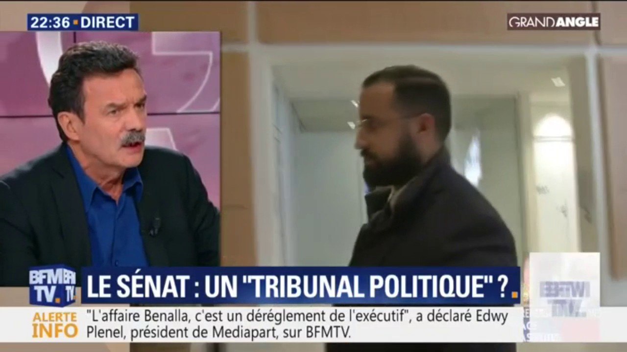 Edwy Plenel annonce que Mediapart "va révéler un nouveau personnage de l'affaire Benalla"