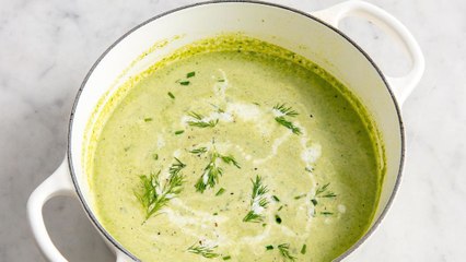 Cream Of Asparagus Soup Is The Prettiest Shade Of Green