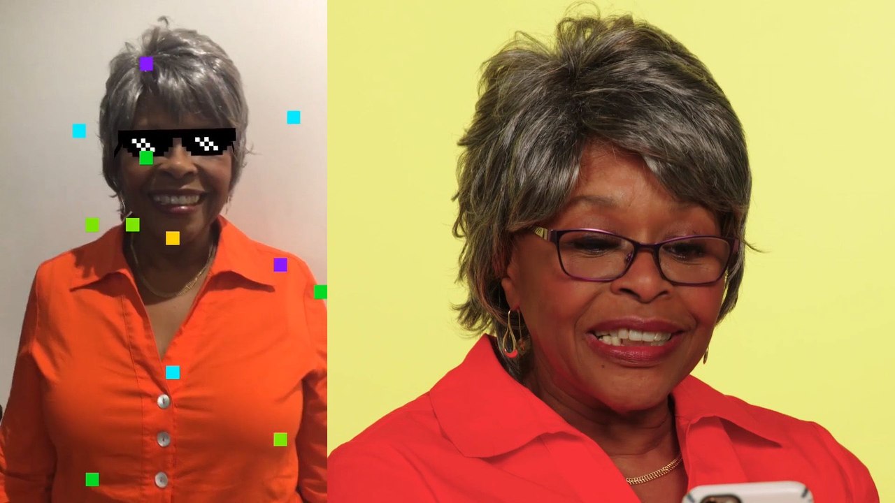 Grandmas Try Instagram & Snapchat Filters | Ask A Grandma