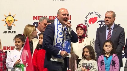 Soylu: 'Bunlar PKK'nın vekilidir. Kendi karakterleri, haysiyetleri söyleyebilecekleri bir tek sözleri yoktur' - MUĞLA