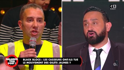 Cyril Hanouna recadre un Gilet jaune : "Vous ne pouvez pas dire ça !"