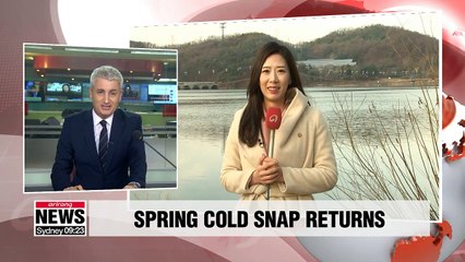 Spring cold snap returns _ 032219