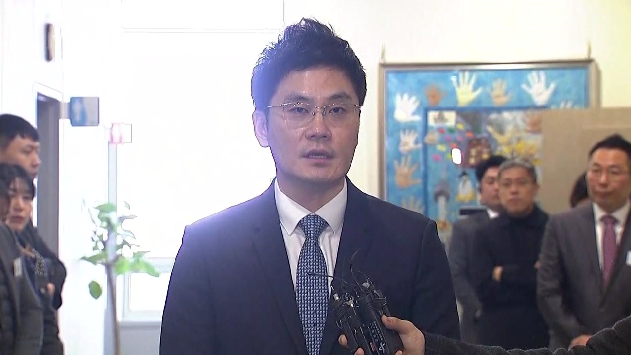 [현장영상] 양민석 "카톡 조작 여부, 드릴 말씀 없다" / YTN