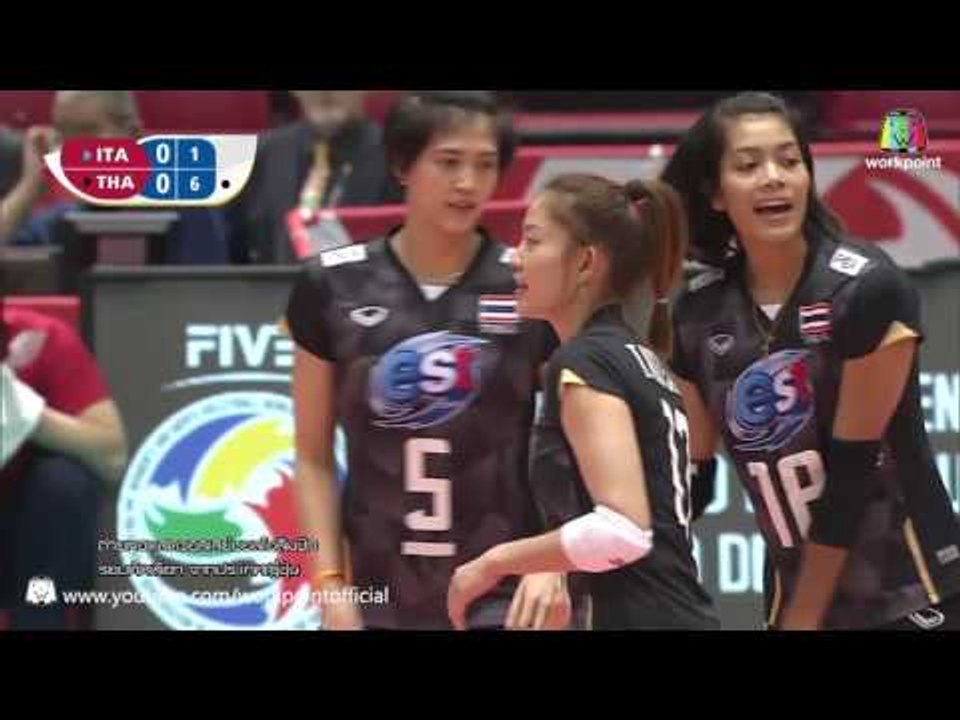 การแข่งขัน วอลเลย์บอล โอลิมปิก 2016 | อิตาลี VS ไทย | 15 พ.ค. 59 Full HD