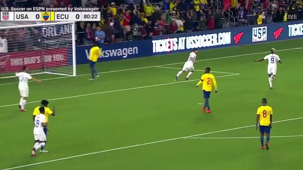 USA vs Ecuador