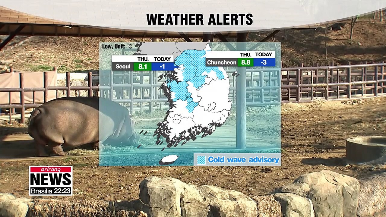 Brief cold snap under mostly sunny skies _ 032219