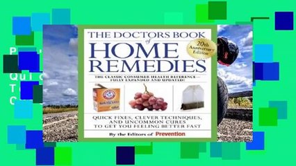 Descargar video: Popular The Doctors Book of Home Remedies: Quick Fixes, Clever Techniques, and Uncommon Cures to