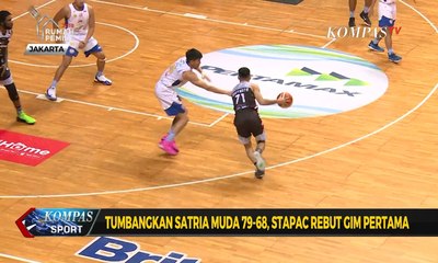 Final IBL 2019: Stapac Jakarta Rebut Gim Pertama dari Satria Muda Pertamina