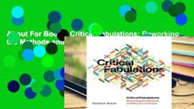 About For Books  Critical Fabulations: Reworking the Methods and Margins of Design Complete