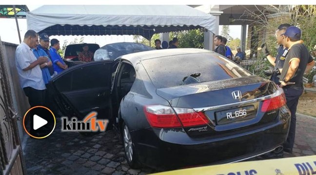 Kereta mufti Perlis dibaling bom petrol