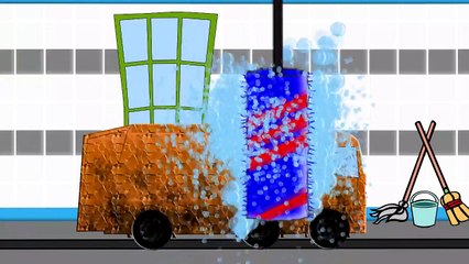 Car Wash And Garbage Truck | Car Wash For Kids