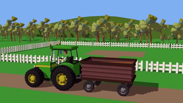The Tractors for Kids | Tractors Compilation | Bajka traktor