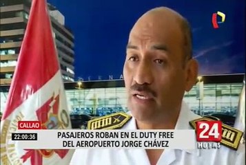 Extranjeros son captados robando en aeropuerto Jorge Chávez