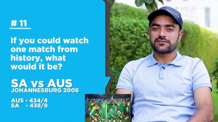 25 questions with Afghanistan Cricketer Rashid Khan