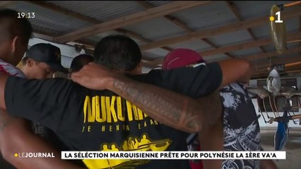 Une sélection marquisienne engagée au marathon va’a Polynésie la 1ère