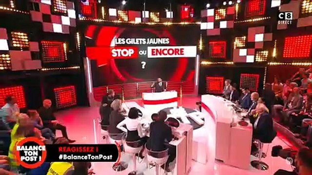 Gros clash entre Cyril Hanouna et un avocat des gilets jaunes : Tu es un abruti ! Dégage de ce plateau, ce qui me rend fou c'est ta connerie...